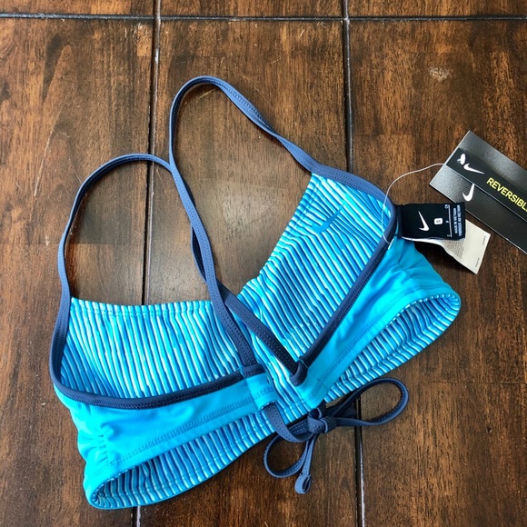 NWT Nike Sporty Criss Cross Bikini Top - Picture 7 of 7